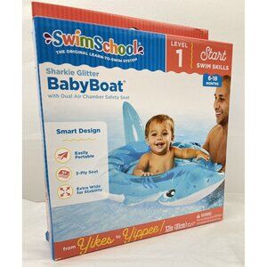 SWIMSCHOOL Sharkie Glitter Baby Boat 6-18 Months Level 1 Swim Skills